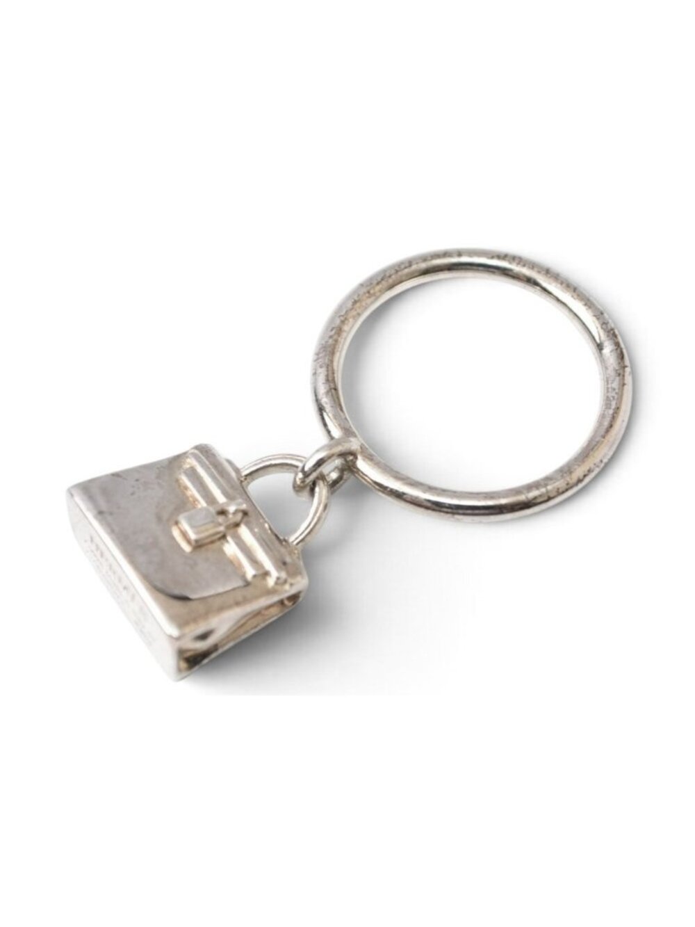 Hermes Ring Amulette Kelly 925 Sterling Silver